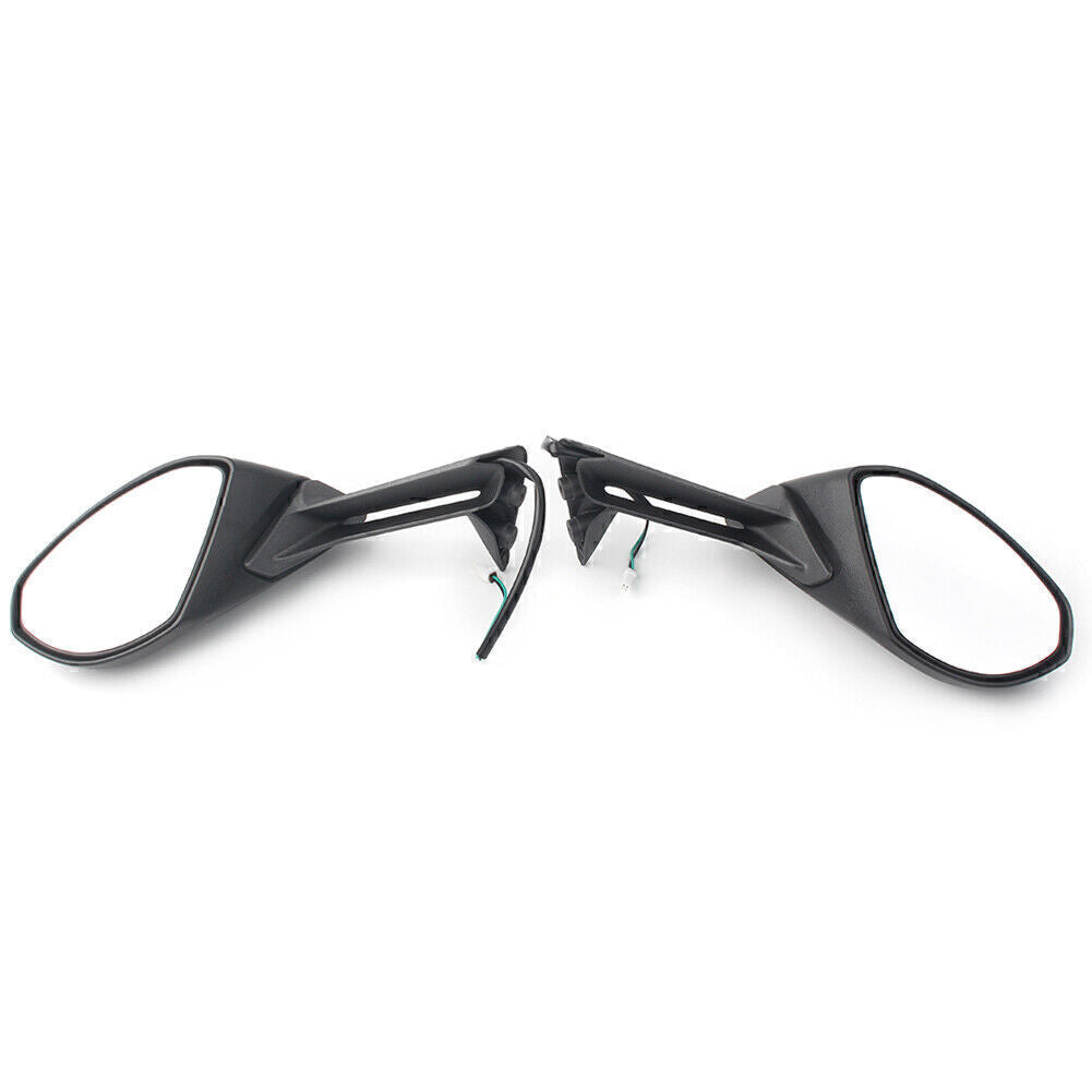 2pcs Turn Signal Light Rear View Mirrors Fit for Ducati 1299 Panigale S 15-16