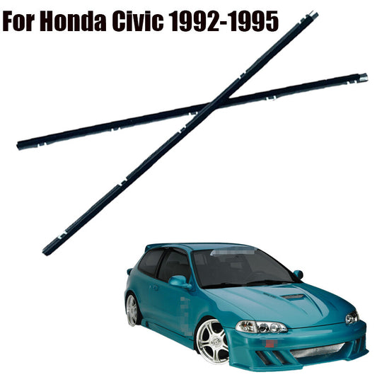 Door Weather Strip Window Belt Seal Molding Trim LH  RH for Honda for Civic 92-95