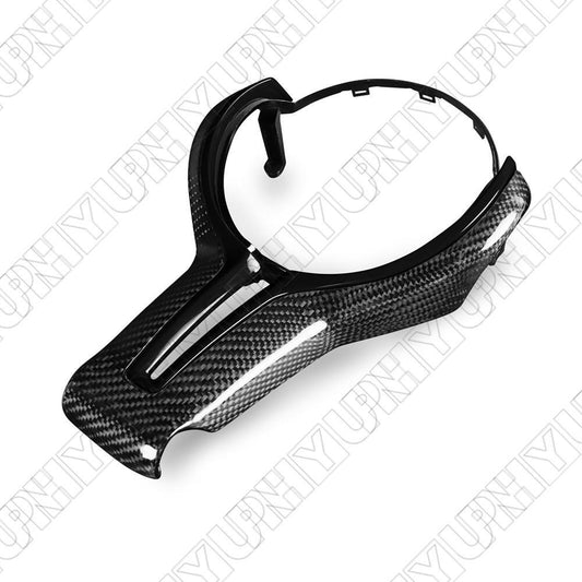 Carbon Fiber Steering Wheel Trim for BMW M2 F87 M3 F80 M4 F82 M5 F10 M6 F06/12 Q