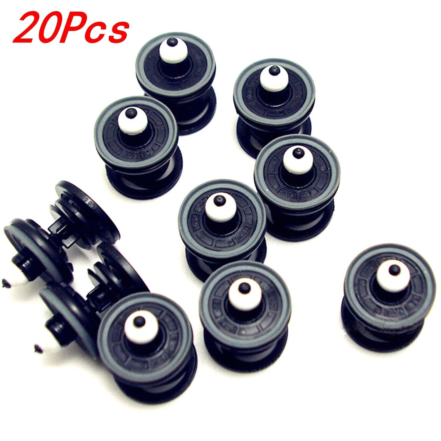 20Pcs Door Trim Panel Retainer Clips 7L6868243 for VW for Audi A4 A6 A7 for A8 Q3 Q5 Q7