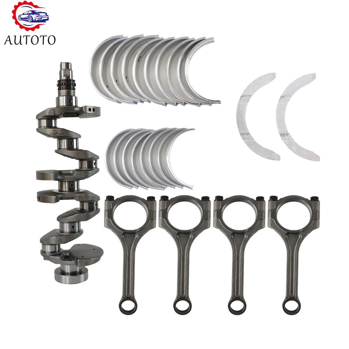 G4FG 4X Connecting Rod+Crankshaft+ Con Rod Main Bearing Set for Hyundai for Kia