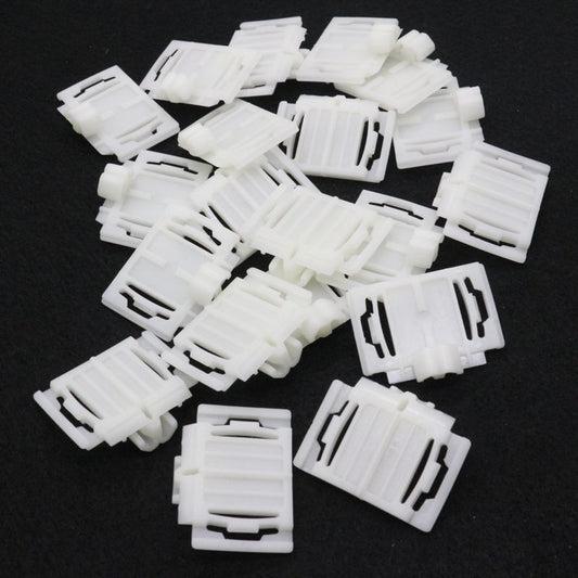 50x Gray Nylon Molding Clips Suitable for Iveco,for Nissan,for Opel,for Renault - Door Decor Clips