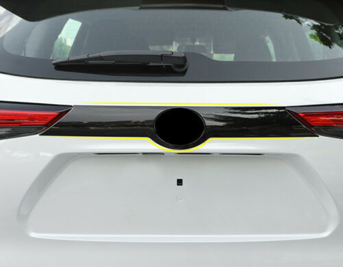 For Highlander XSE 2020-22 Glossy Black Front Fog Light Lamp Decor Cover v