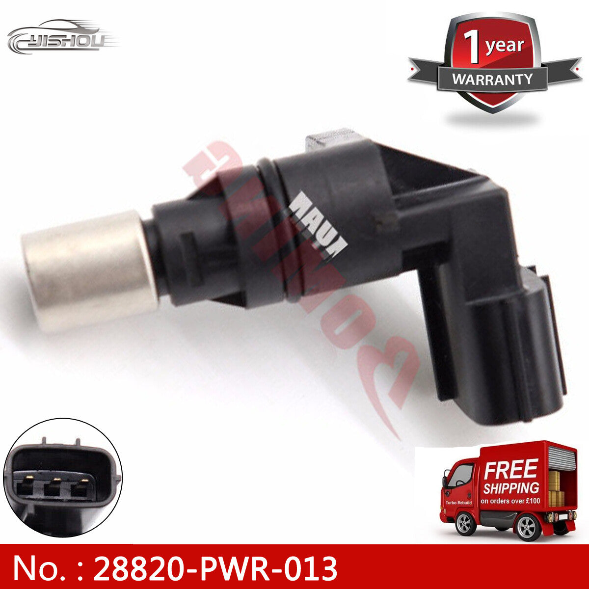 The transmission sensor is suitable for Honda Accord, for Civic , for Acura ILX, TSX, and RSX models. (28820-PWR-013-)