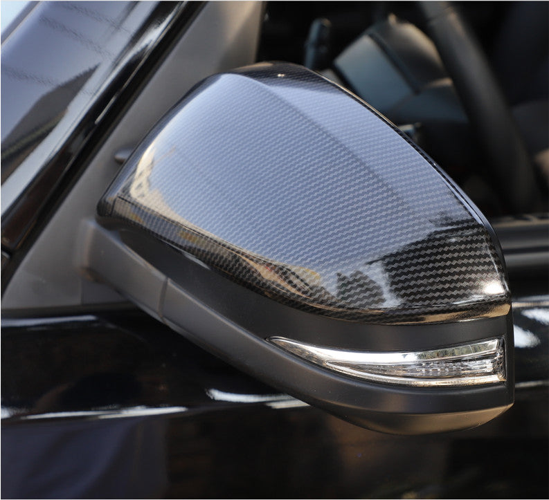 Fit for Toyota 4Runner 2014-2022 Carbon Fiber Side Mirrors Rearview Trim Cover
