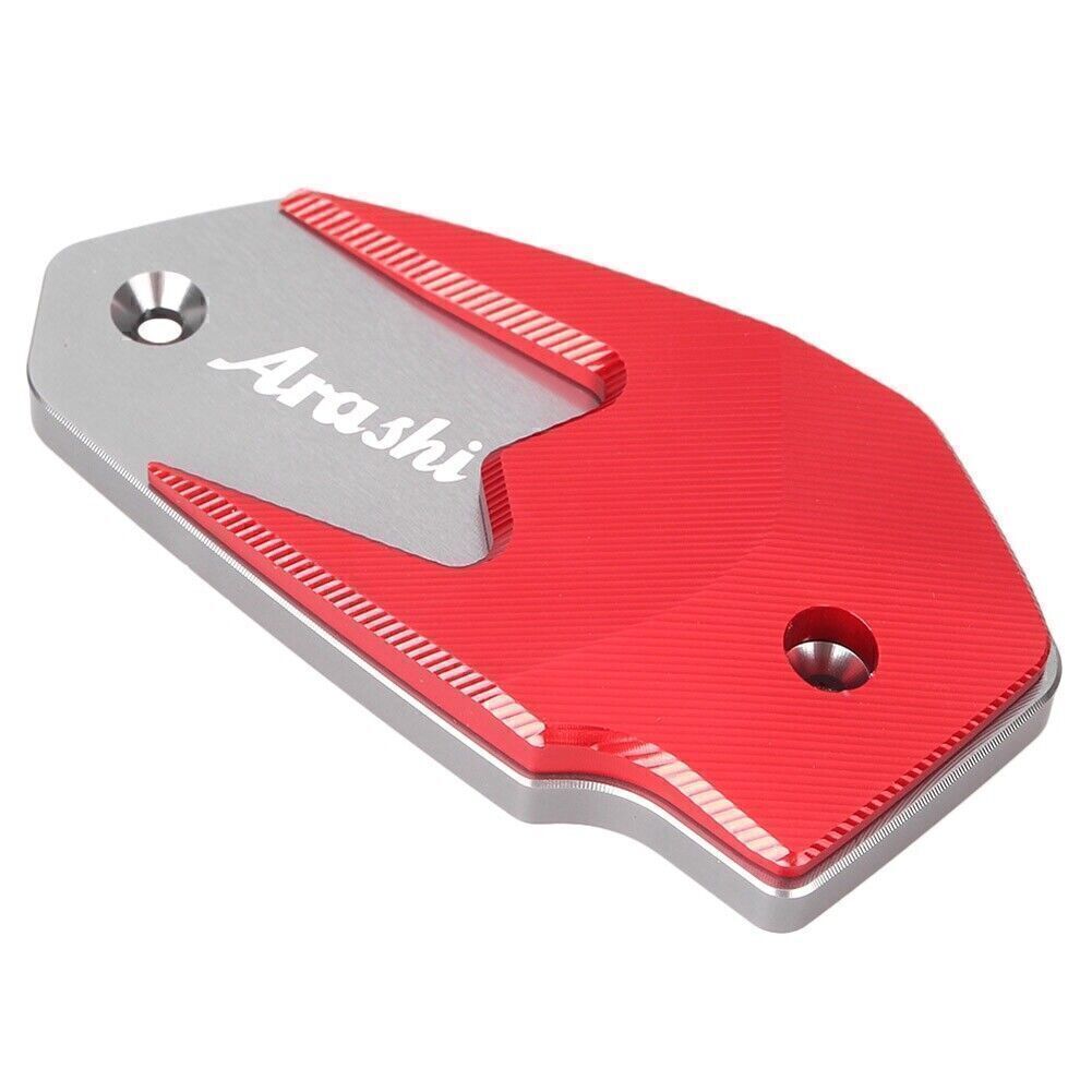 Front Brake Fluid Reservoir Cover Brake Pump Cap for Kawasaki Z800 2013-2016 Red