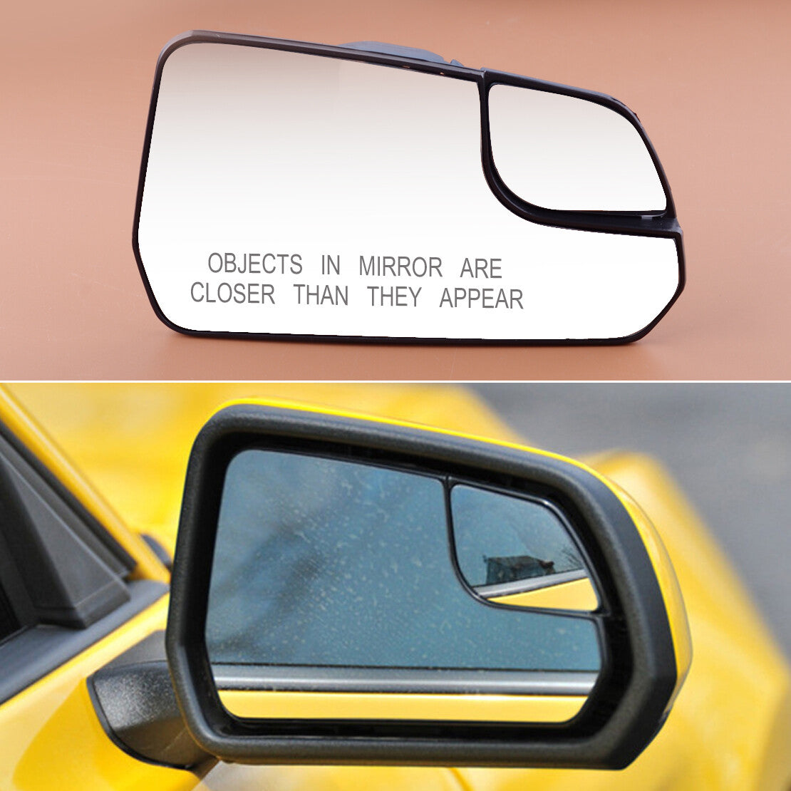 Fit  for ford  for Mustang 2015-19 Right Side Rearview Wing Mirror Glass Q