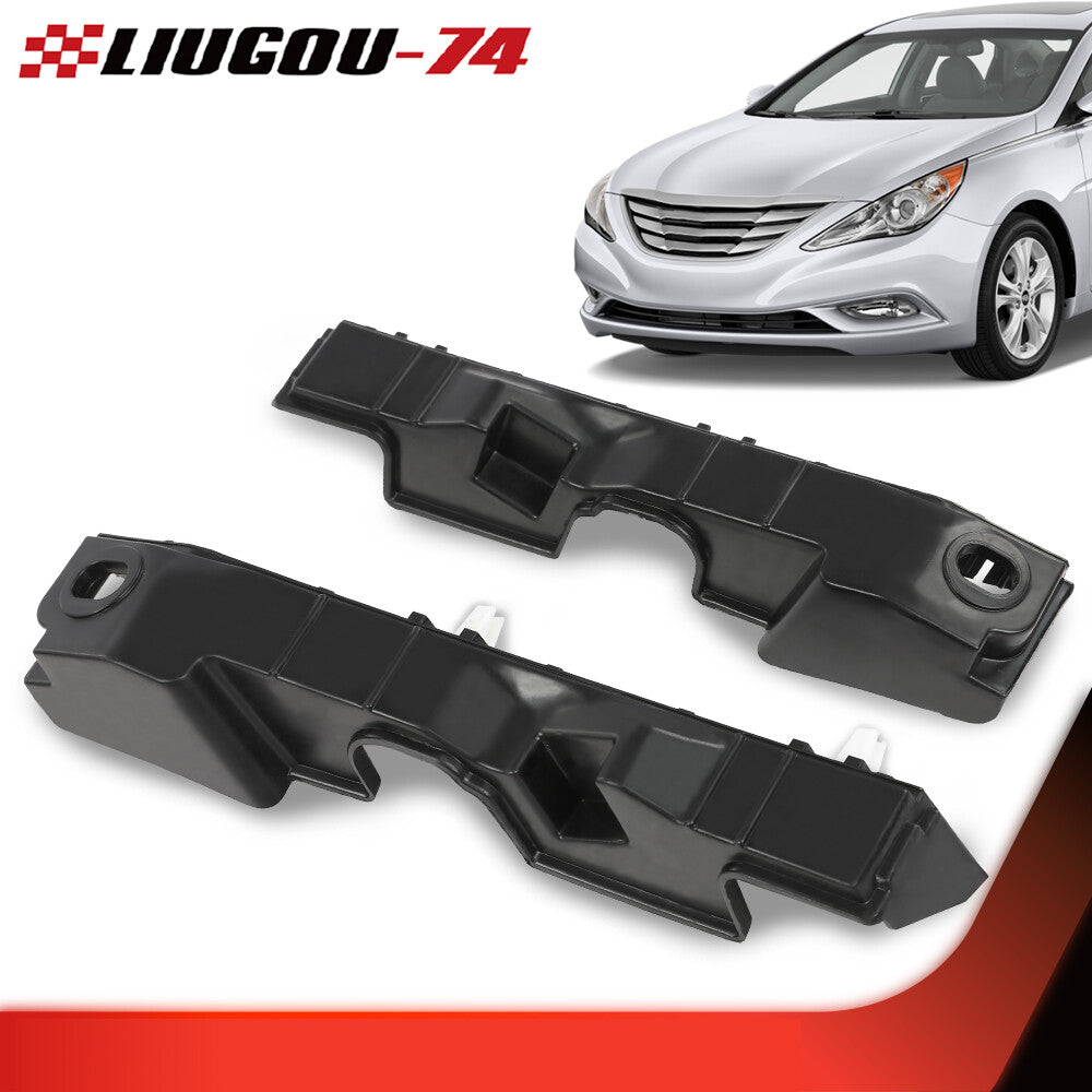 Front and left/right bumper bracket set suitable for 2011-2015 for Hyundai Sonata models - new.