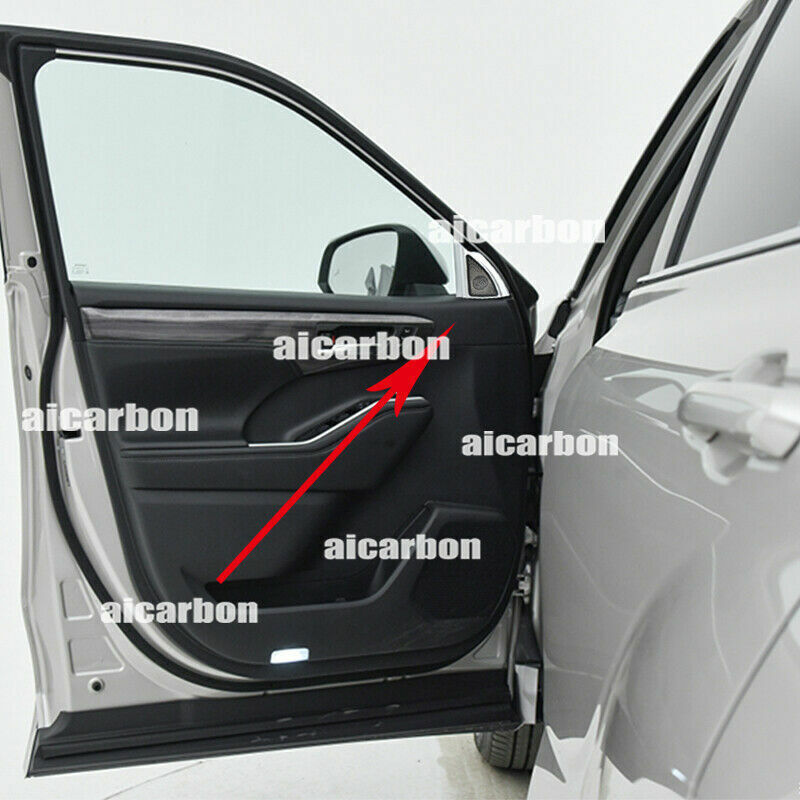 Car Outside Door Bowl Cup Cover Trim Chrome Steel For Escape Kuga 2020-2022 v