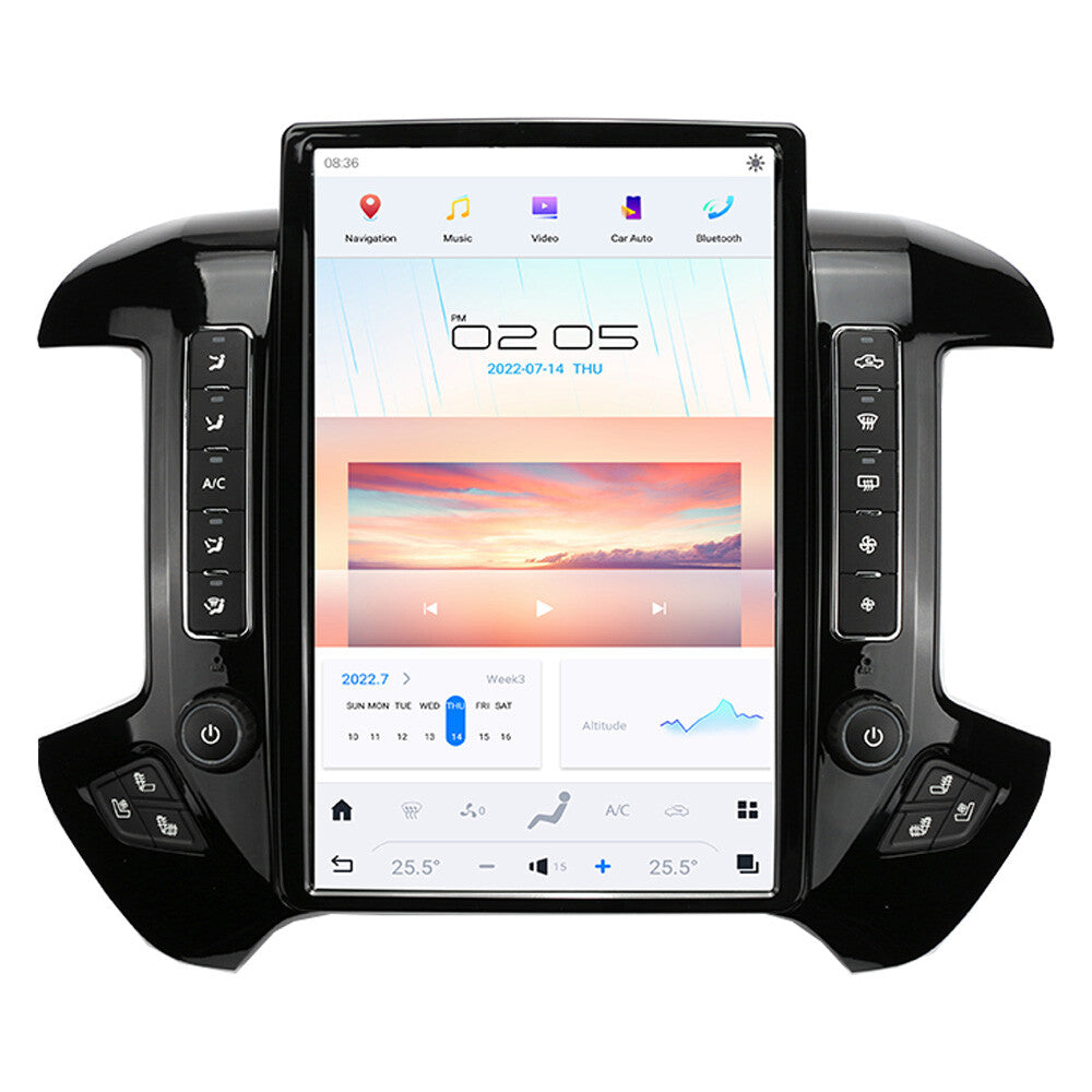Android for Smart Radio Vertical Screen GPS Player for Chevrolet Silverado 2013-2020