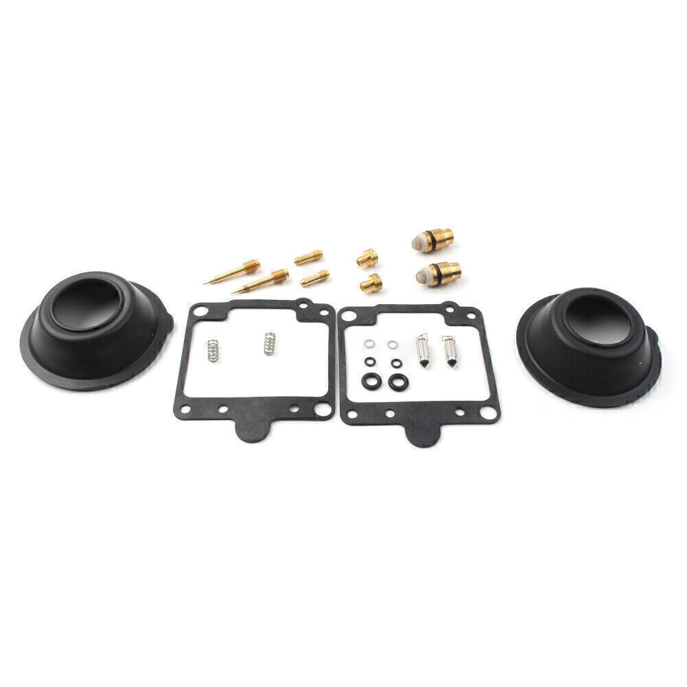 2 SETS for XV750 Virago 750 Carburetor Rebuild Kit Plunger Diaphragm Q
