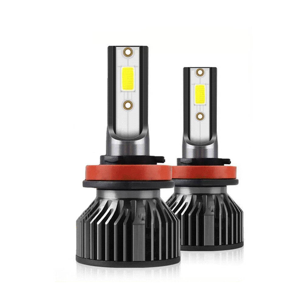 Lamp H11 LED Headlights Kit Low Beam Bulb Super Bright 6000K Cool White 6000LM