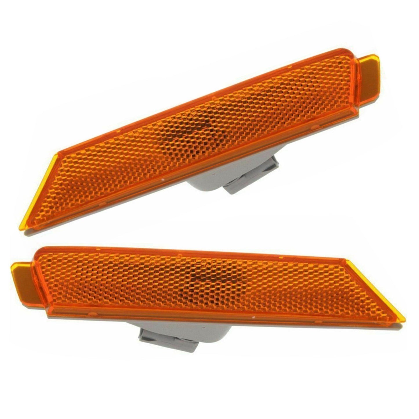 Front reflector marking signal light amber lens for Chevrolet Camaro 2010 - 2015