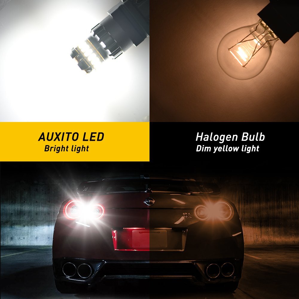 1HID white light 3157 3457 3057 23SMD photoelectric LED light 2400LM- v