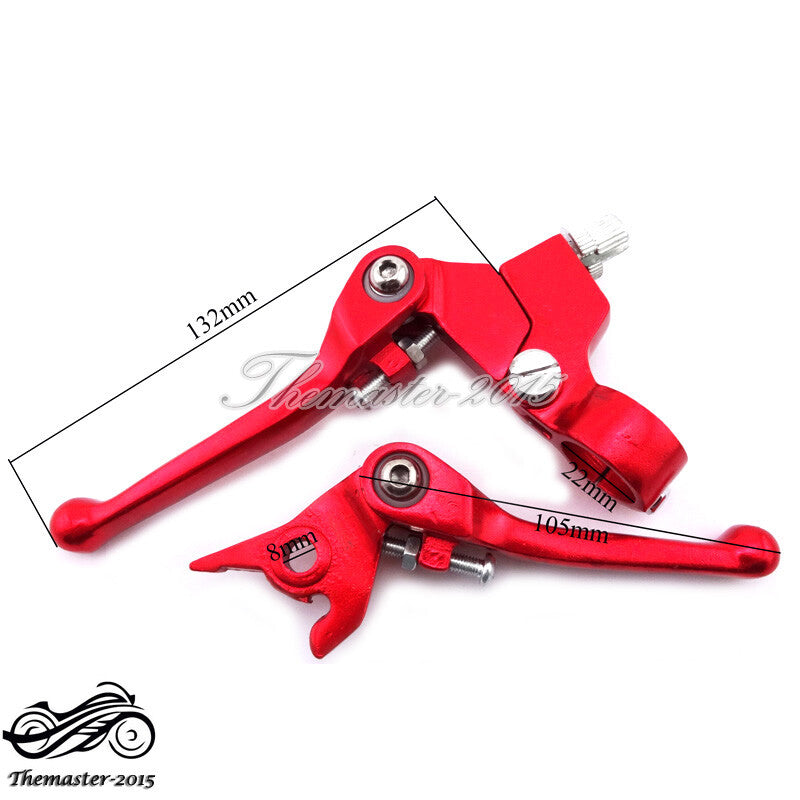 Folding Brake Clutch Lever Chinese CRF 50 70 KLX TTR Pit Dirt Bike 125cc 140cc Q
