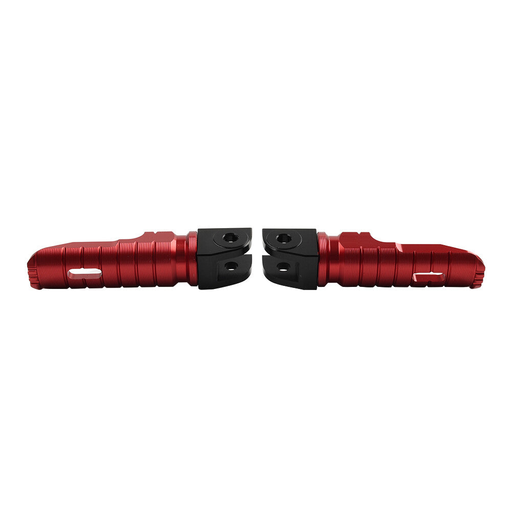 Front Footrest Foot Pegs for Ducati Panigale 1199 2012-2014 1299 15-17 V2 V4 Red