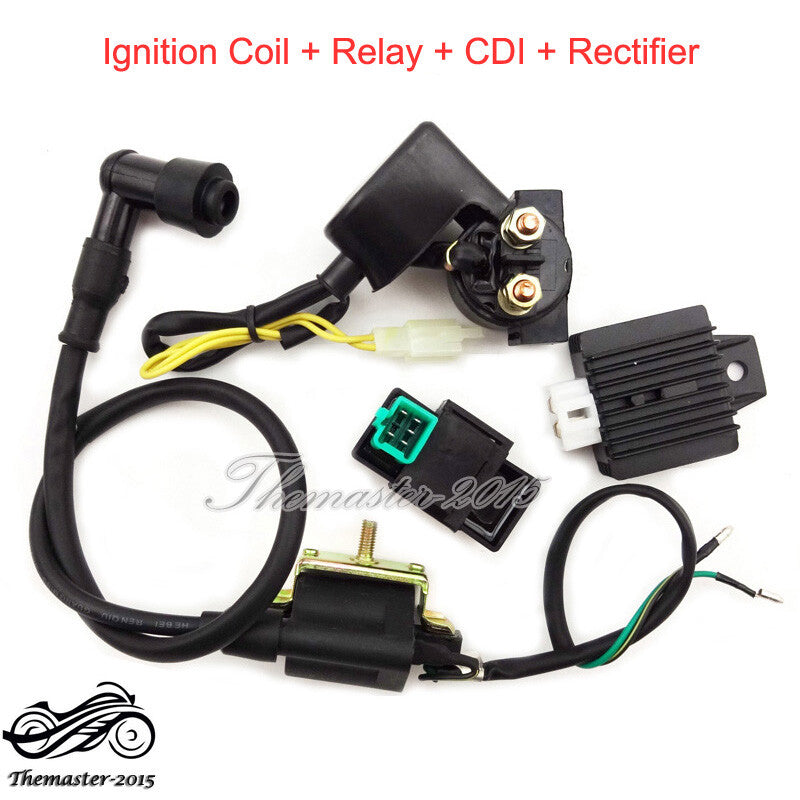 ATV Ignition Coil CDI Regulator Rectifier Relay For Taotao 50 70 90 110cc 125 cc Q