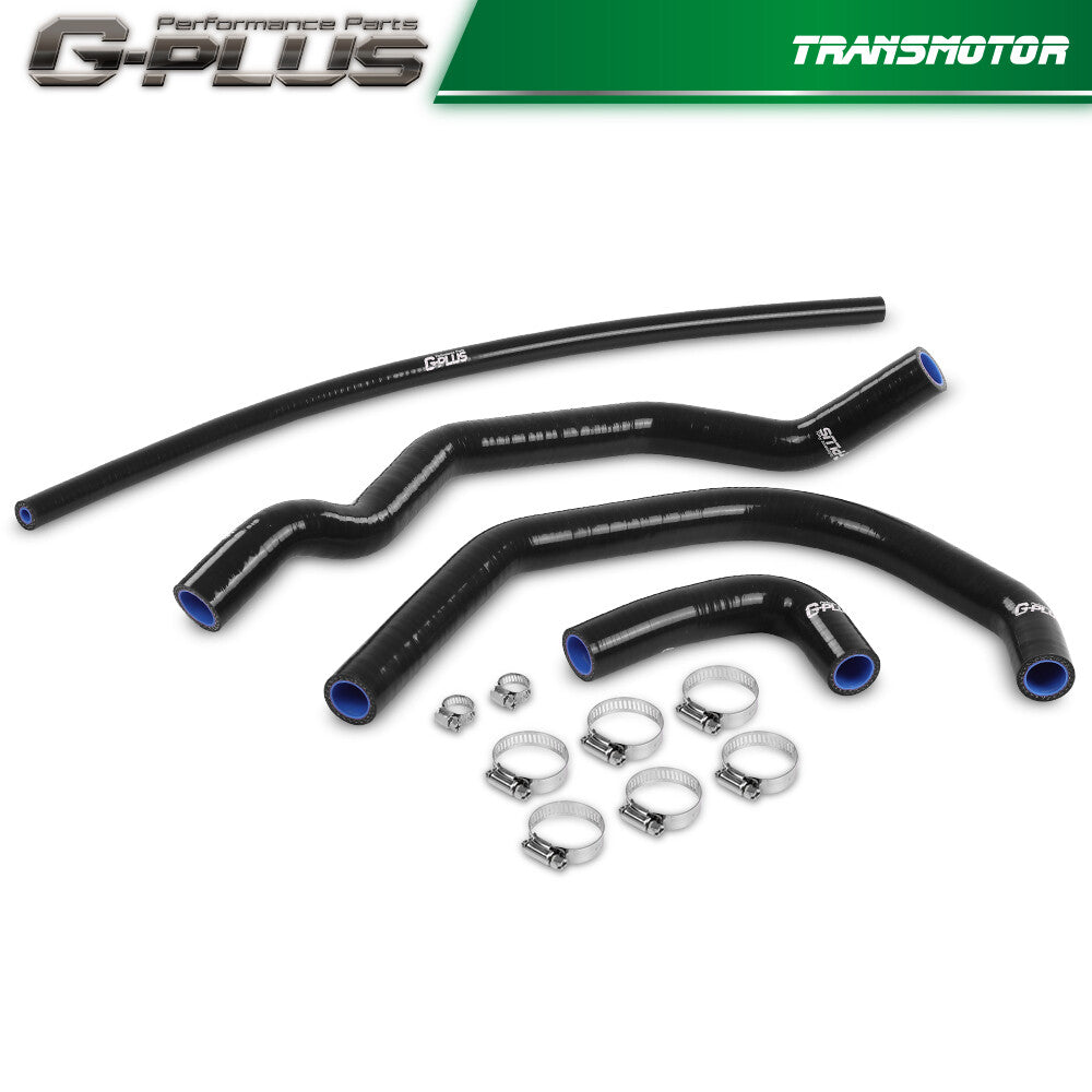 Black upgraded silicone radiator hose kit for 1987-2006 for Yamaha YFZ350 Banshee Q