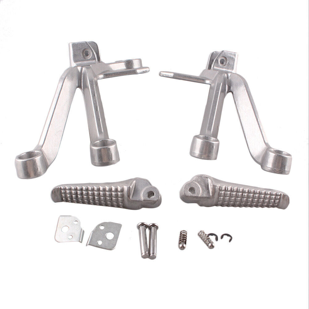 Rear Passenger Footrest Foot Pegs Brackets Fits for Suzuki GSXR 1000 2003 2004 K3