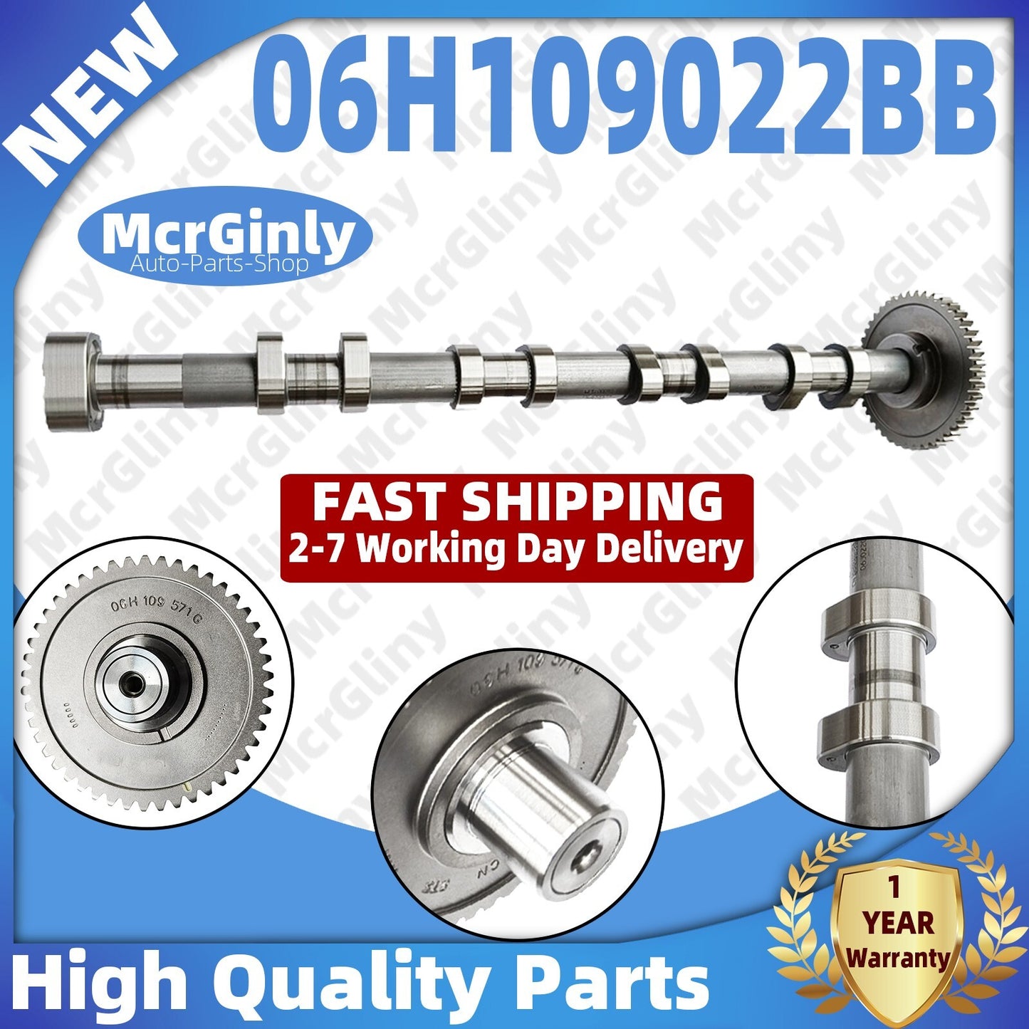 exhaust camshaft #06H109022BB suitable for Passat CC for Tiguan , for Audi A3 Q3 TT 2.0T. n