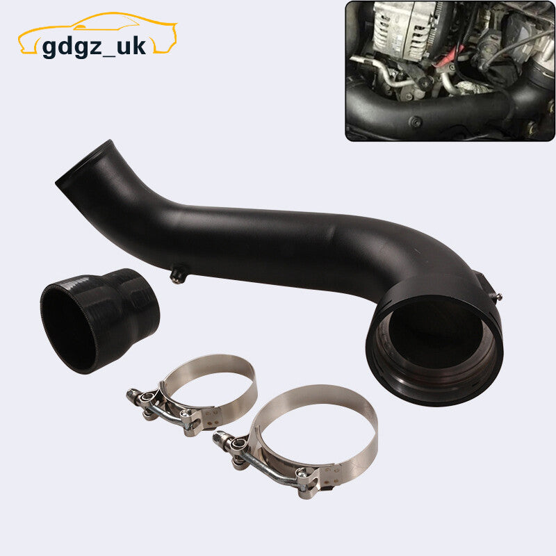 Car Black Air Intake Turbo Charge Pipe for BMW N55 135i 335i XDrive 2011-2012