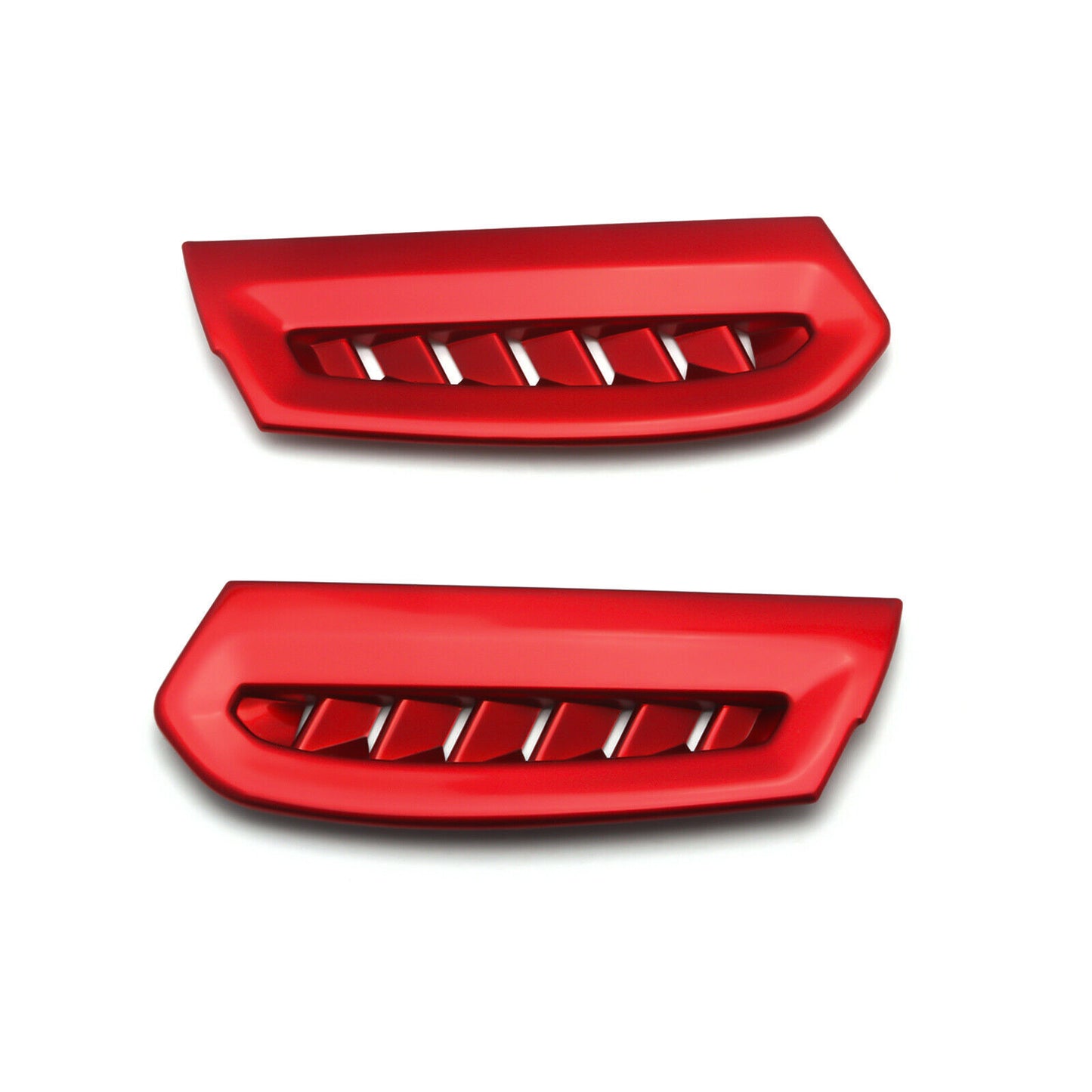 2Pcs Red Side Air Vent Outlet Cover TrimInterior for Camry 2018-2024 v