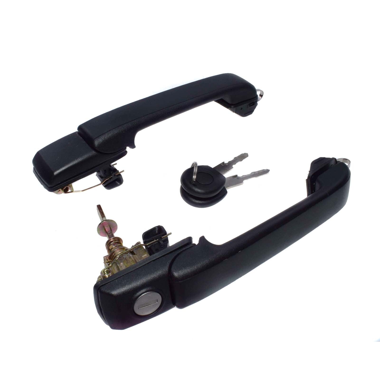 New front door handle with key left and right set suitable for 93-98 for VW for Jetta for Golf - v