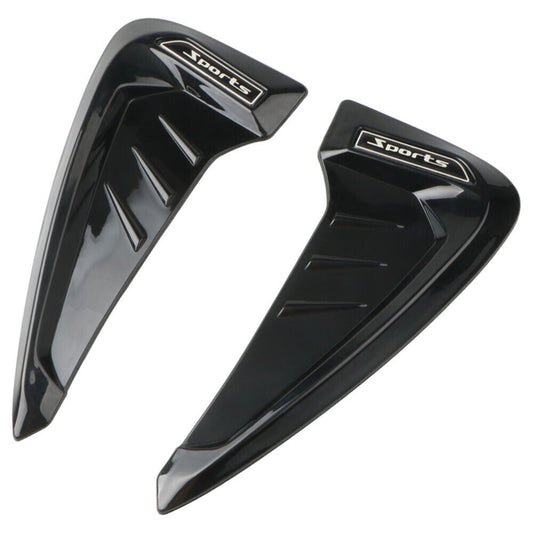 2x Side Wing Air Side Vent Trim Car Intake Fender Cover Flow Grille Stickers Hot n