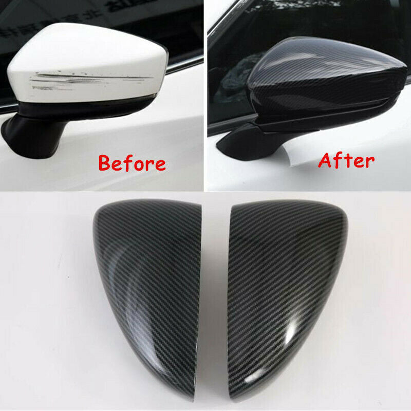 for Camry 2018-2023 Blue Titanium Rearview Mirror Anti-Scratch Strip Trim v