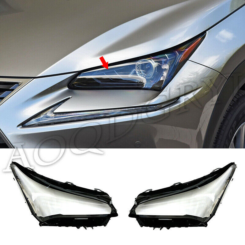 PVC Headlight Transparent Housing Repair Kit for Lexus NX200T NX300H 300 2015-21