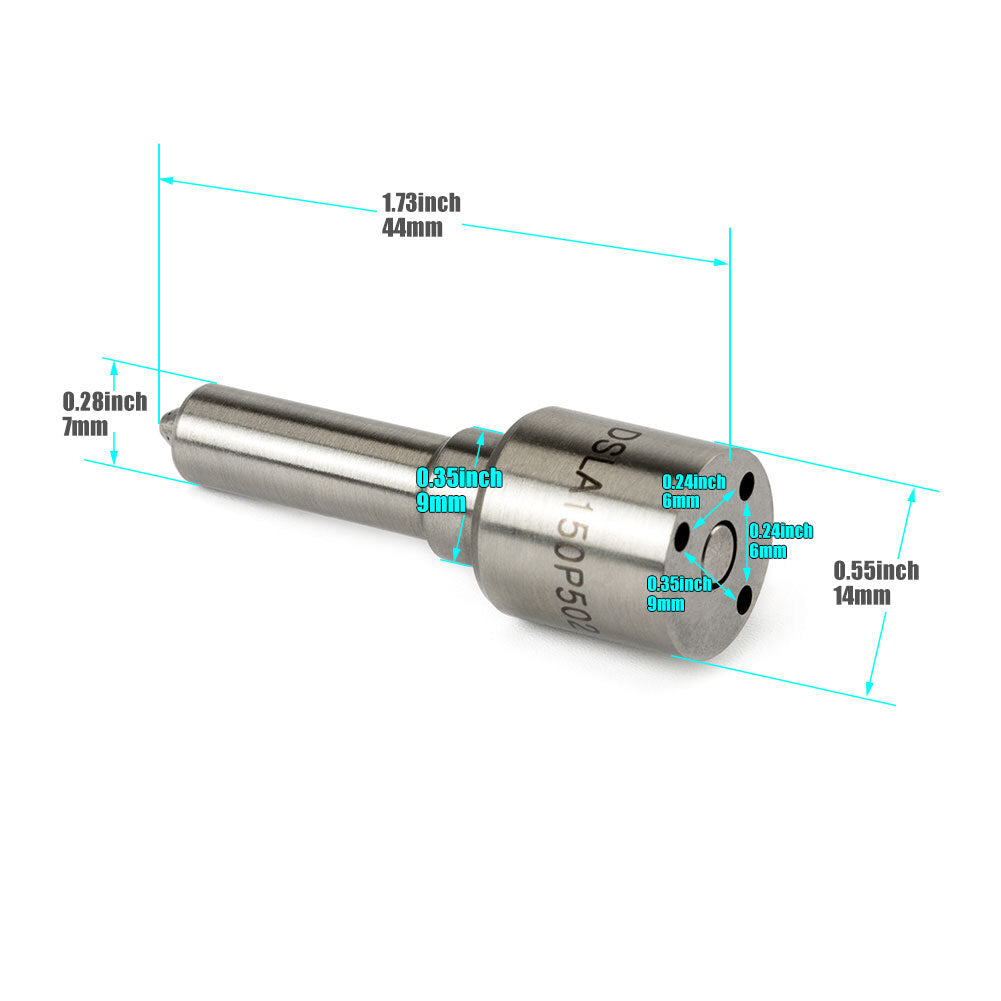 4-pack of fuel injectors suitable for TDI ALH P502 .210 MK4 MK3 for Jetta Beetle - n