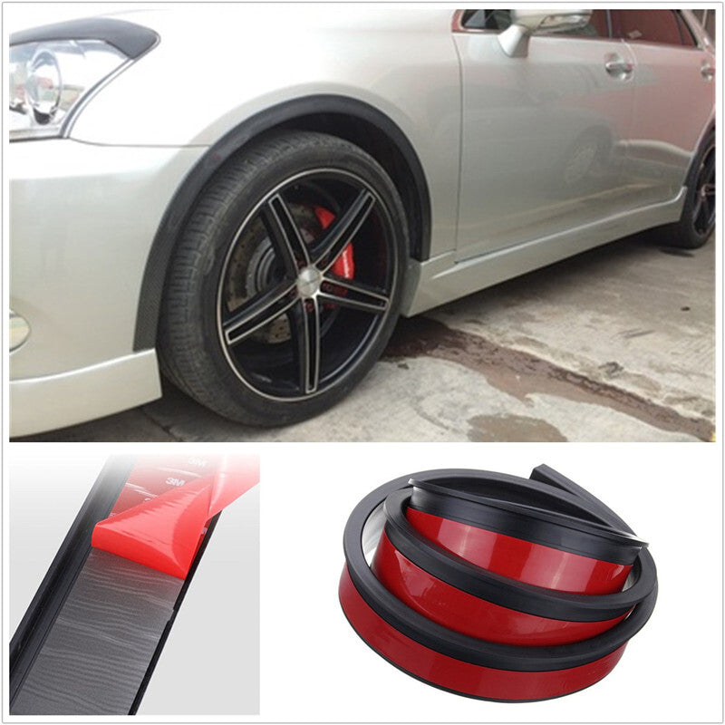 Car Truck for SUV Fender Flare Extension Wheel Eyebrow Moulding Trim Protector Lip