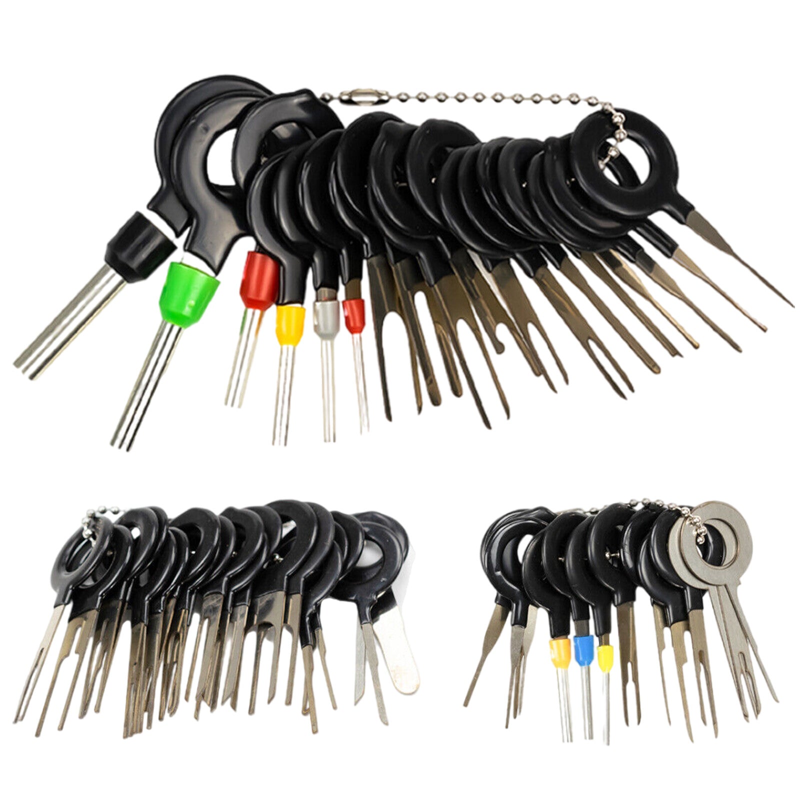 52-Piece Automotive Terminal Removal Tool Wire Plug Connector Pin Extractor Kit Q