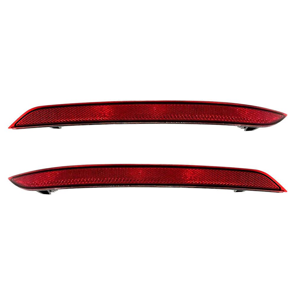 Fits for Volvo XC60 2018-2024 Rear Left  Right Bumper Reflector Indicator Red Q