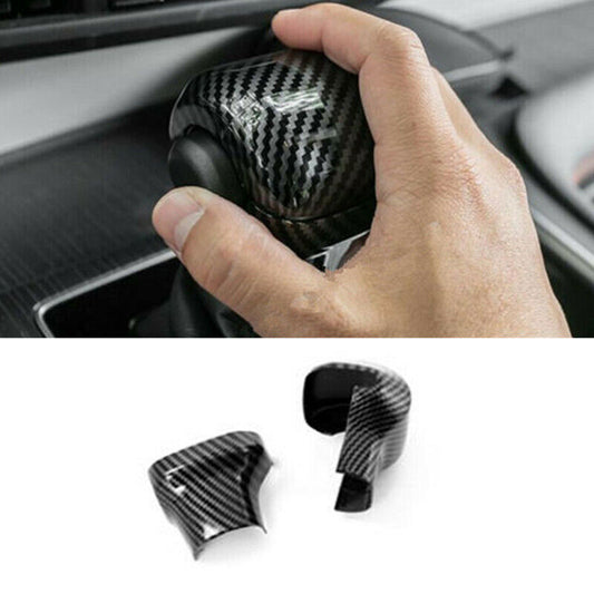 Carbon Fiber Inner Gear Shift Knob Moulding Cover Trim for Toyota for Sienna 2021-24