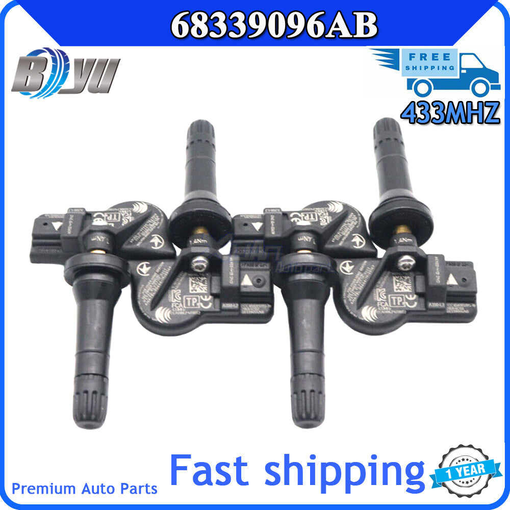 68339096AB is a TPMS tire pressure sensor suitable for Jeep for Wrangler Gladiator 21-23. v