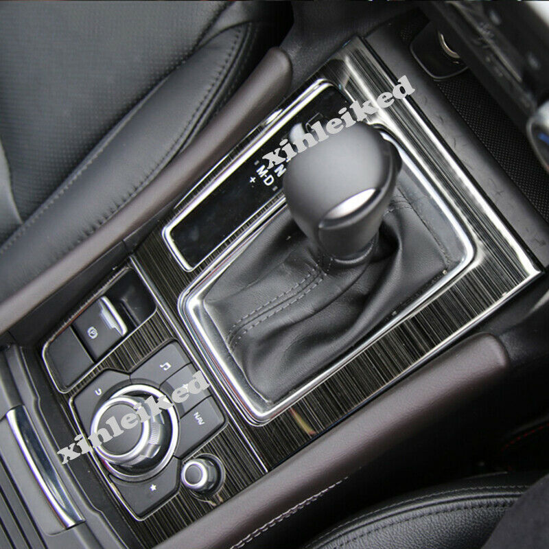 Frame Gear Shift Box Panel Cover Trims Decorations for Mazda 3 Axela 2017-2018