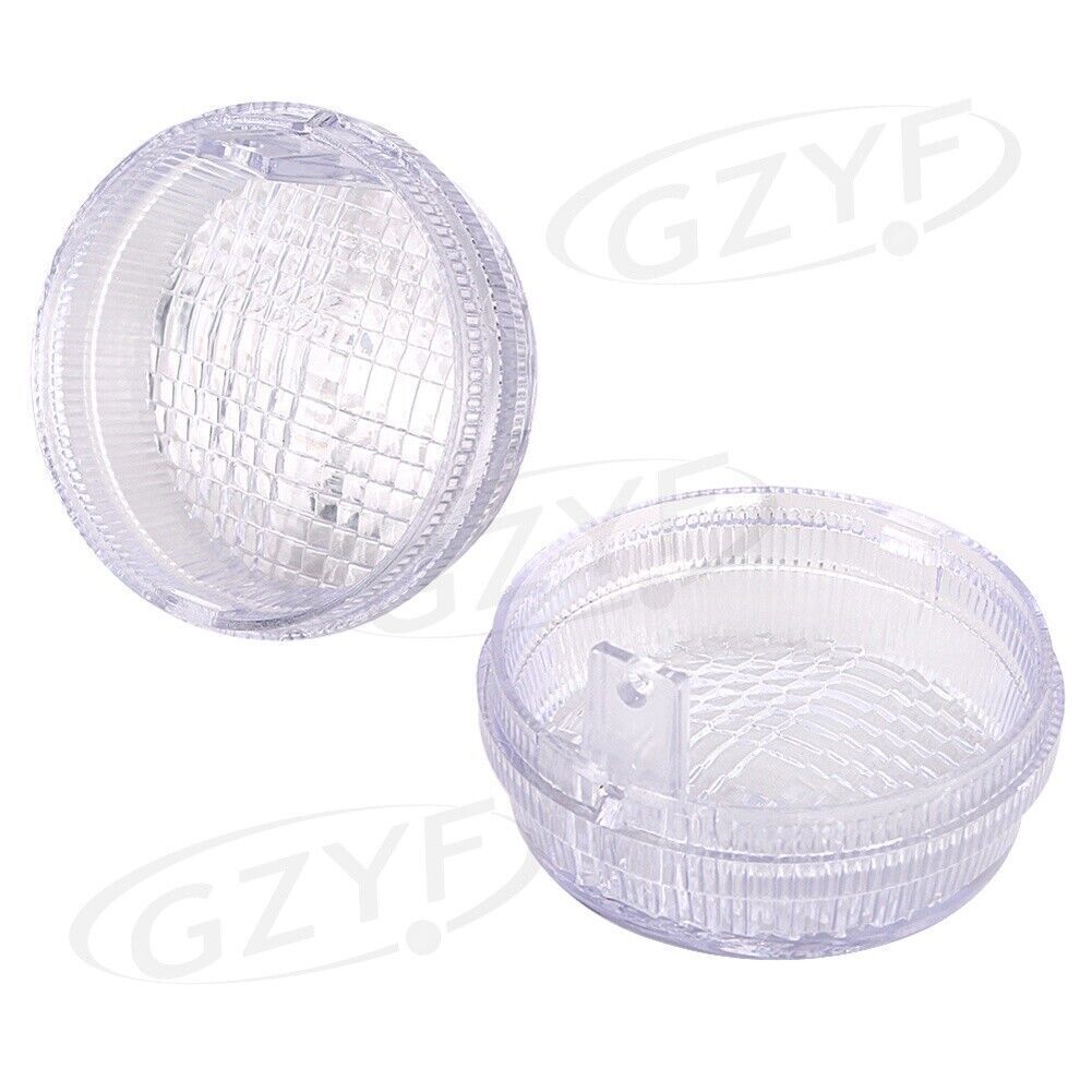 Clear Turn Signal Lights Indicator Blinker Lens Fit Cruisers 1997-2000 98 99 Q