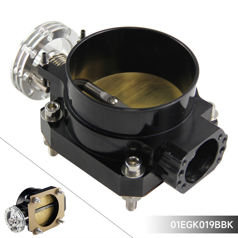 THROTTLE BODY Q45 85MM for NISSAN SKYLINE R33 R34 RB25DET RB26DET RB20DET BLACK