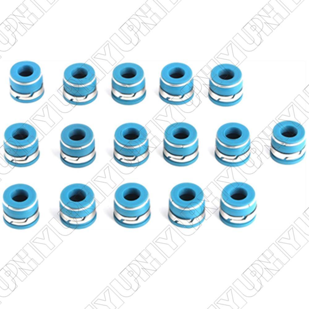 16 Pcs Fit For SBC BBC SBF BBF 11/32 X .500 Valve Stem Oil Seals Set Q