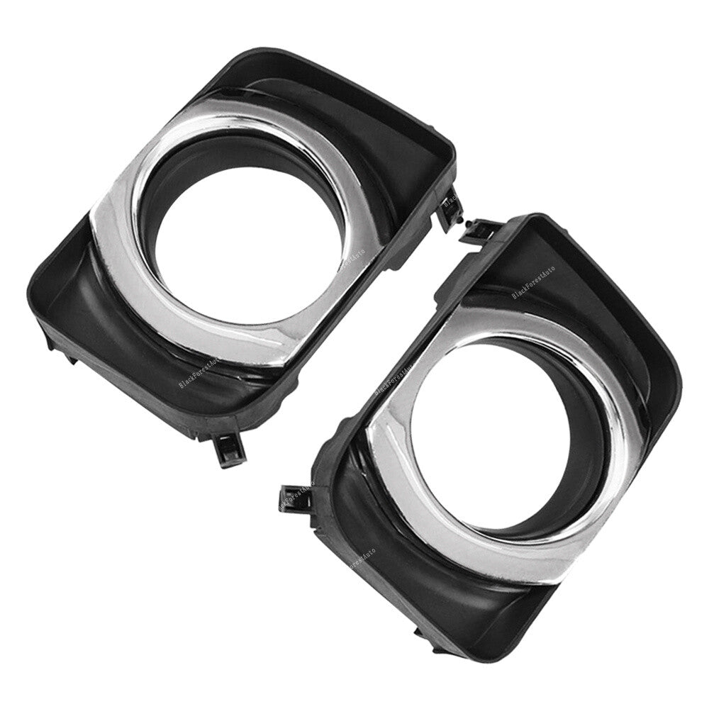 2Pcs Front RH+LH Bumper Fog Lamp Light Grille Cap Fits 10-11 for Toyota for Camry Hybrid