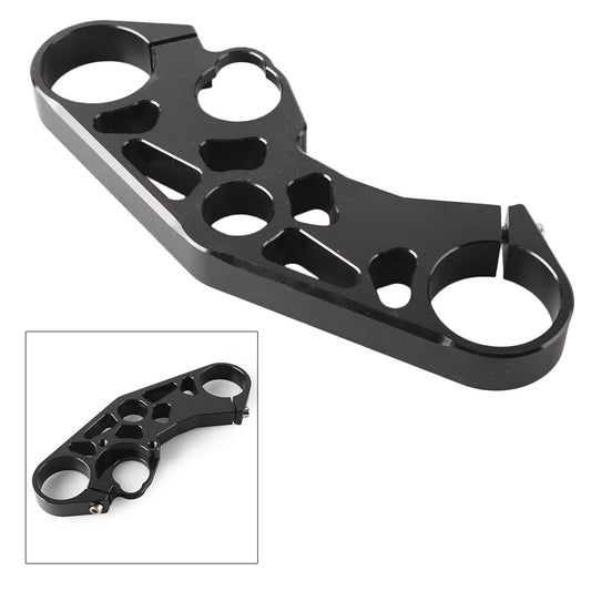 Front End Upper Top Clamp Triple Tree Fits for Suzuki GSXR 1000 K7 Black Motorcycle Q