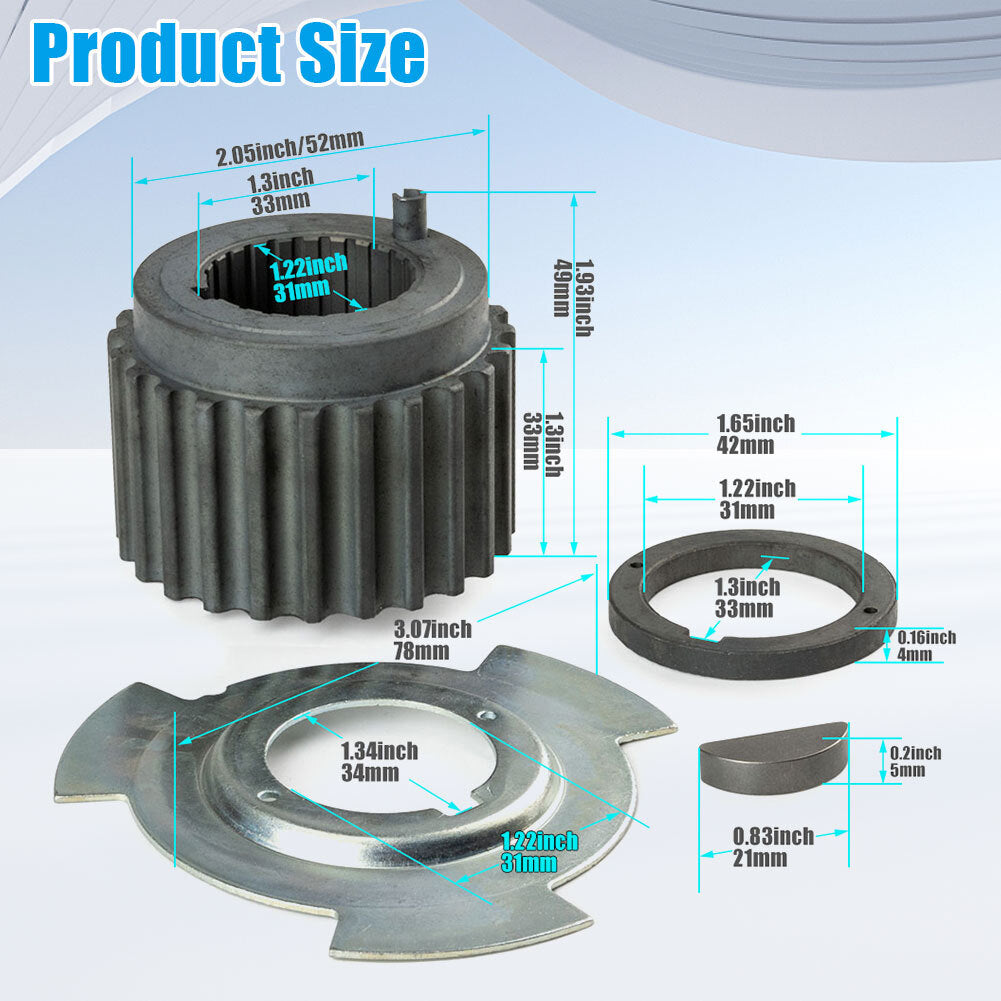 MD184894 For Montero Crankshaft Gear Sprocket Sensor Blade & Spacer v