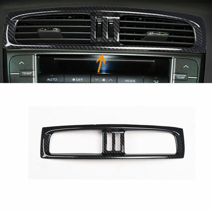 ABS Carbon Fiber Pattern Center Vent Trim for LEXUS IS250 300 350 2006-2012