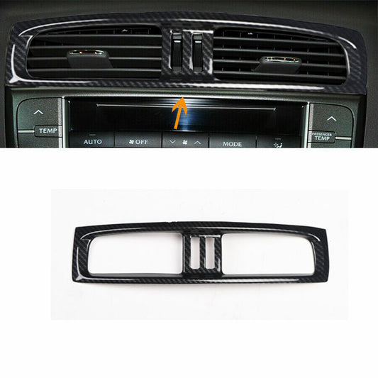 ABS Carbon Fiber Pattern Center Vent Trim for LEXUS IS250 300 350 2006-2012