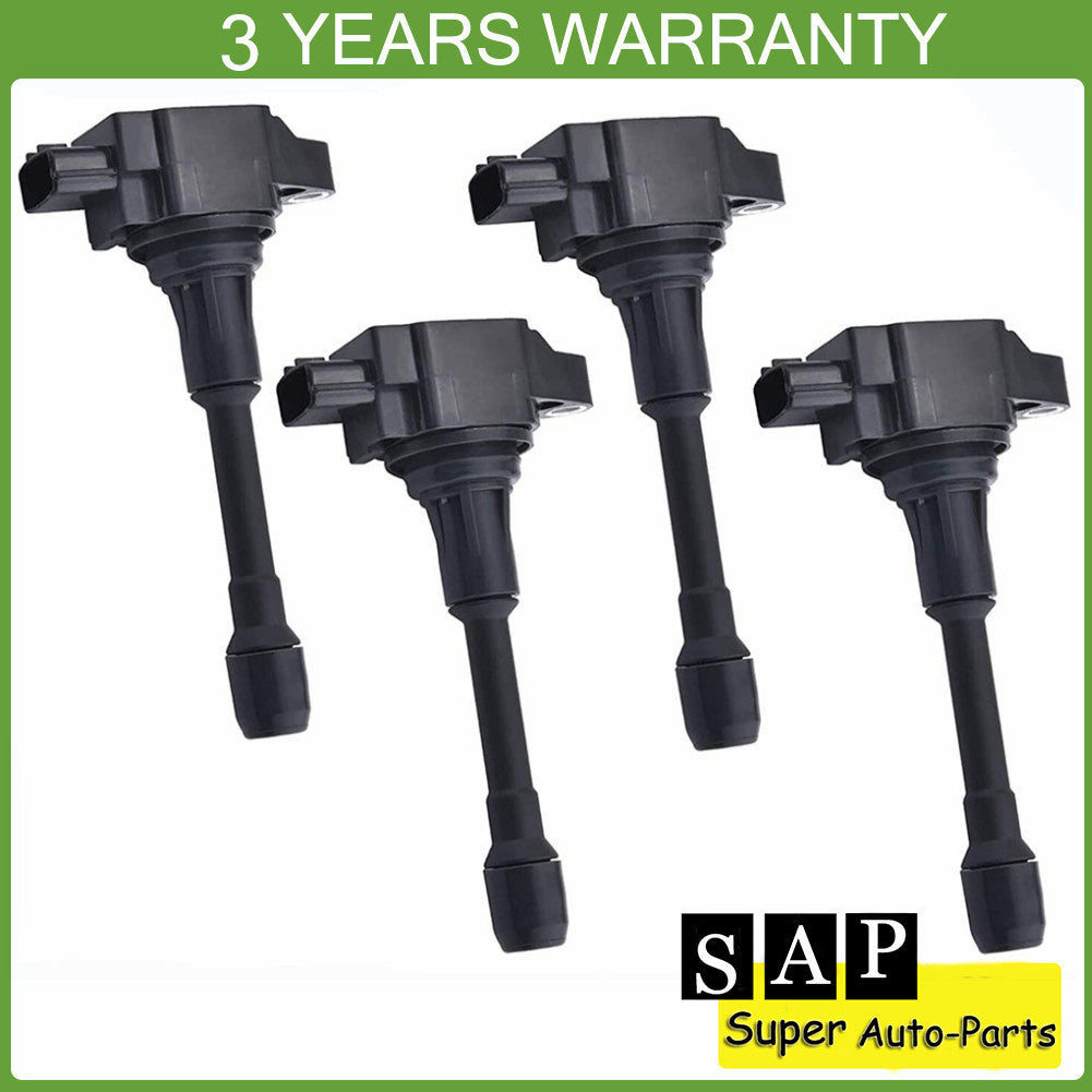 4PCS Ignition Coil 22448-JA00C for Nissan Rogue Altima NV200 Sentra for Infiniti M56