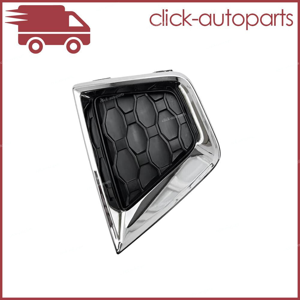 Chrome Fog Light Cover Left Side Front Lower for Jeep Renegade 2019-23