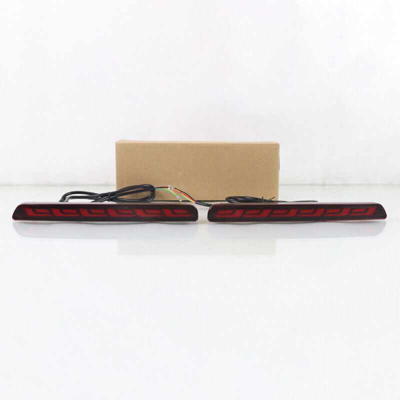 2024 for Honda CRV CR-V LED Brake Light Red Lens Rear Bumper Fog Lamp 2PCS B n