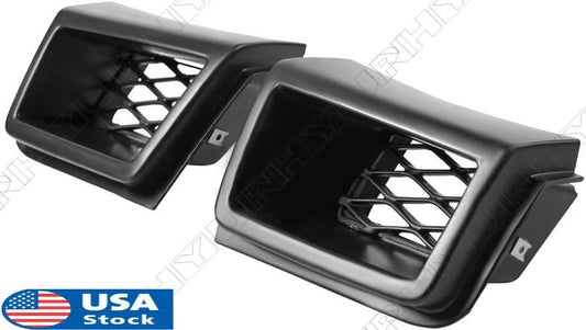 2PCS For Chevy Silverado 1500 2003-2007 SS-Style Air Duct Front Bumper Caliper Q
