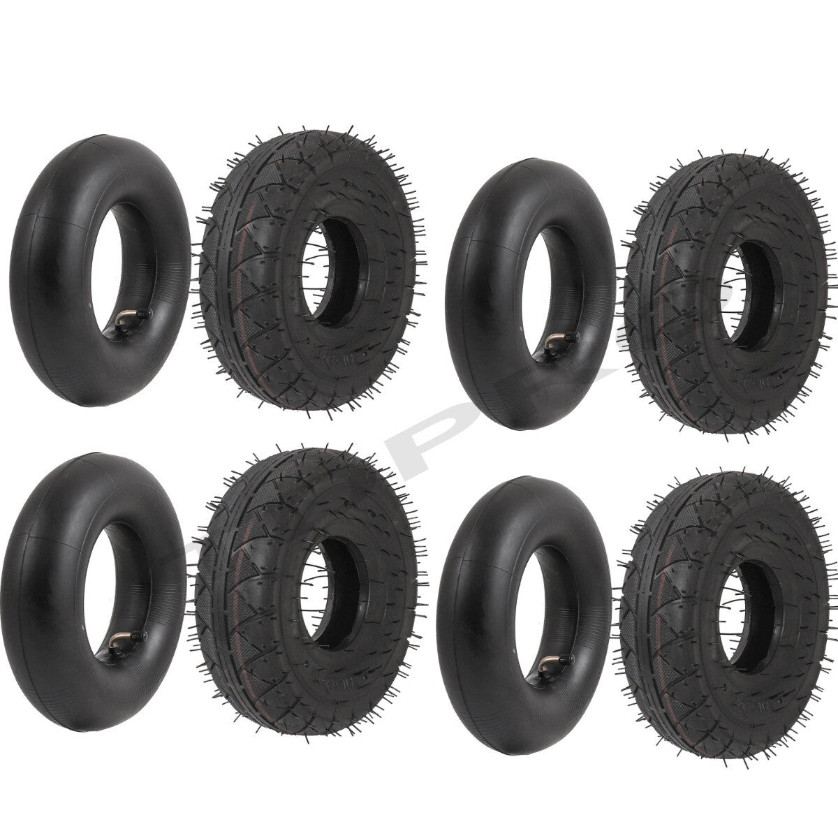 4PCS 4.10/3.50-4 inch Tyre Inner Tube Mobility Minimoto Wheelbarrow Scooter